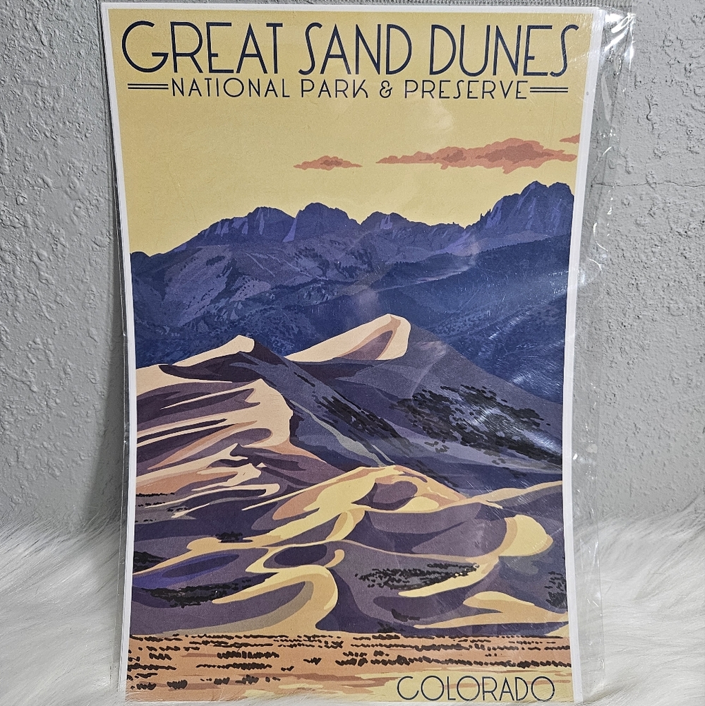 11x18 Great Sand Dunes National Park and Preserve, Colorado Print